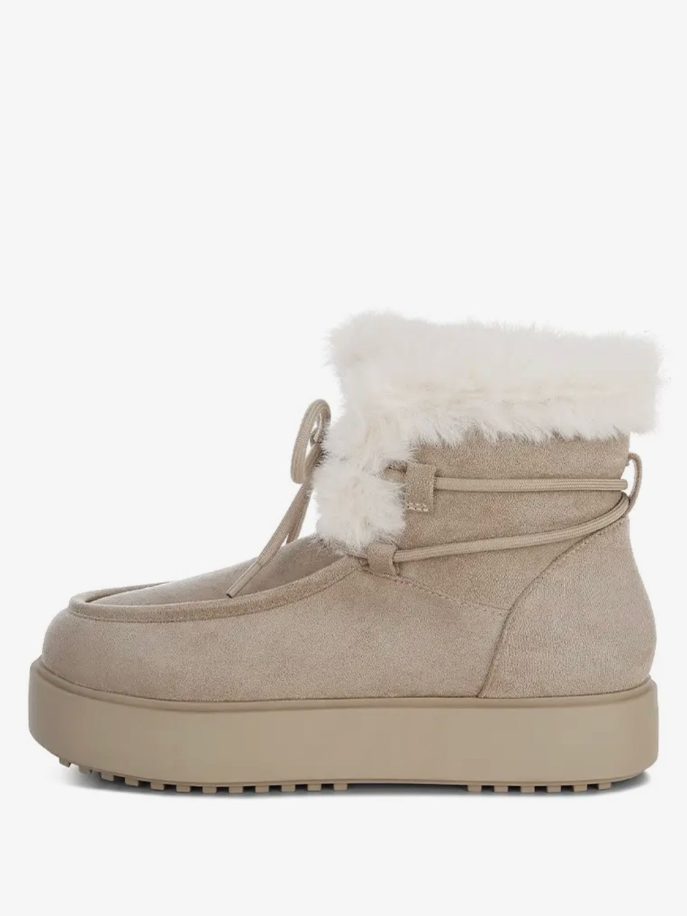 Cozy Beige Winter Boots for Women